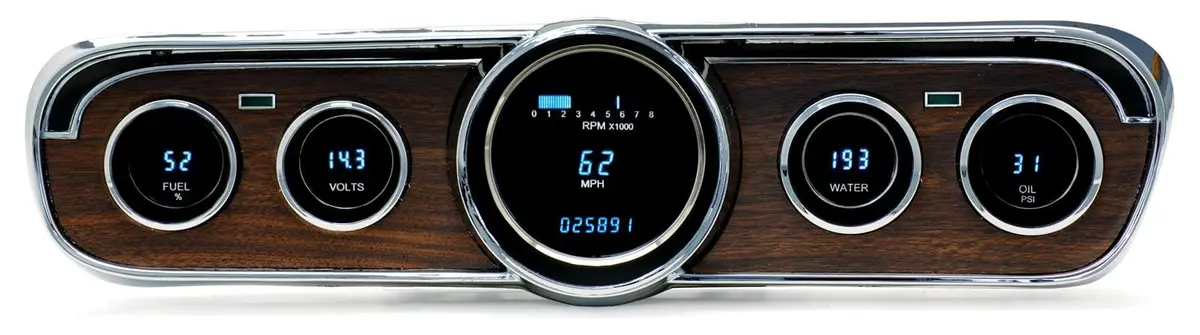 Dakota Digital Vfd3-65M-W-Z Direct-Fit Digital Gauge Kit 1