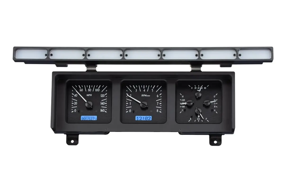 Dakota Digital Vhx-80F-Pu-K-B Vhx Series Analog Gauge System 1
