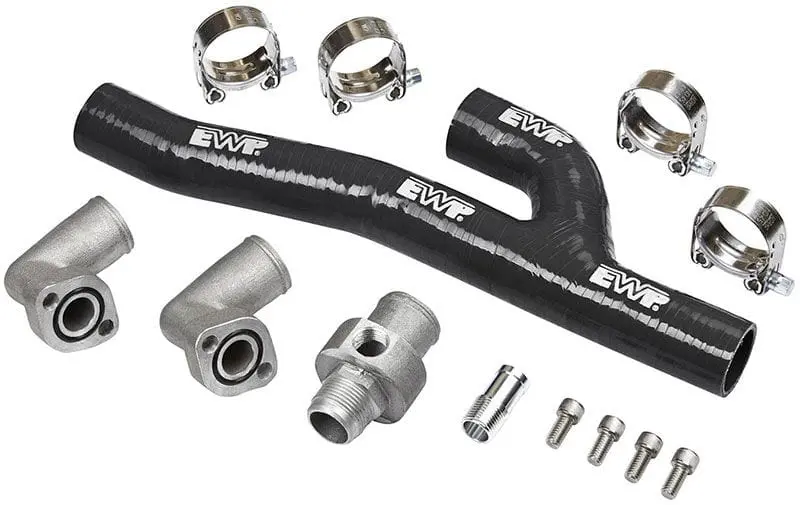 Ewp Black Header Adaptor Kit – Dc8621, Seamless Turbo Exhaust Integration 1
