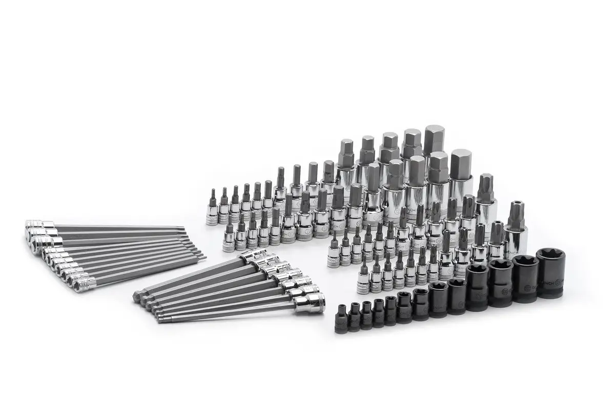 Gearwrench 84-Piece Hex & Torx Bit Socket Set – 80742 Professional Kit 1