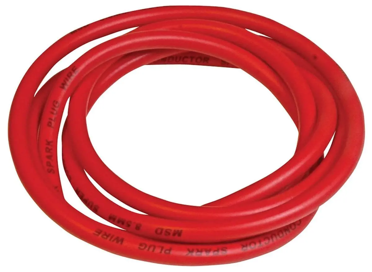 Msd Super Conductor Ignition Wire Set – Low-Resistance, Rfi-Protected Spark Plug Cables 1