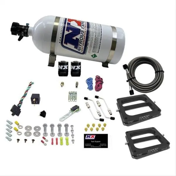 Nitrous Express 50275-10 Pro Power Nitrous Plate System – Tunable Plate Injection Kit 1