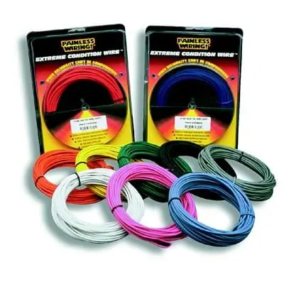 Painless Performance Extreme Condition Bulk Wiring Harness – High-Temp, Stranded Copper (71852) 1