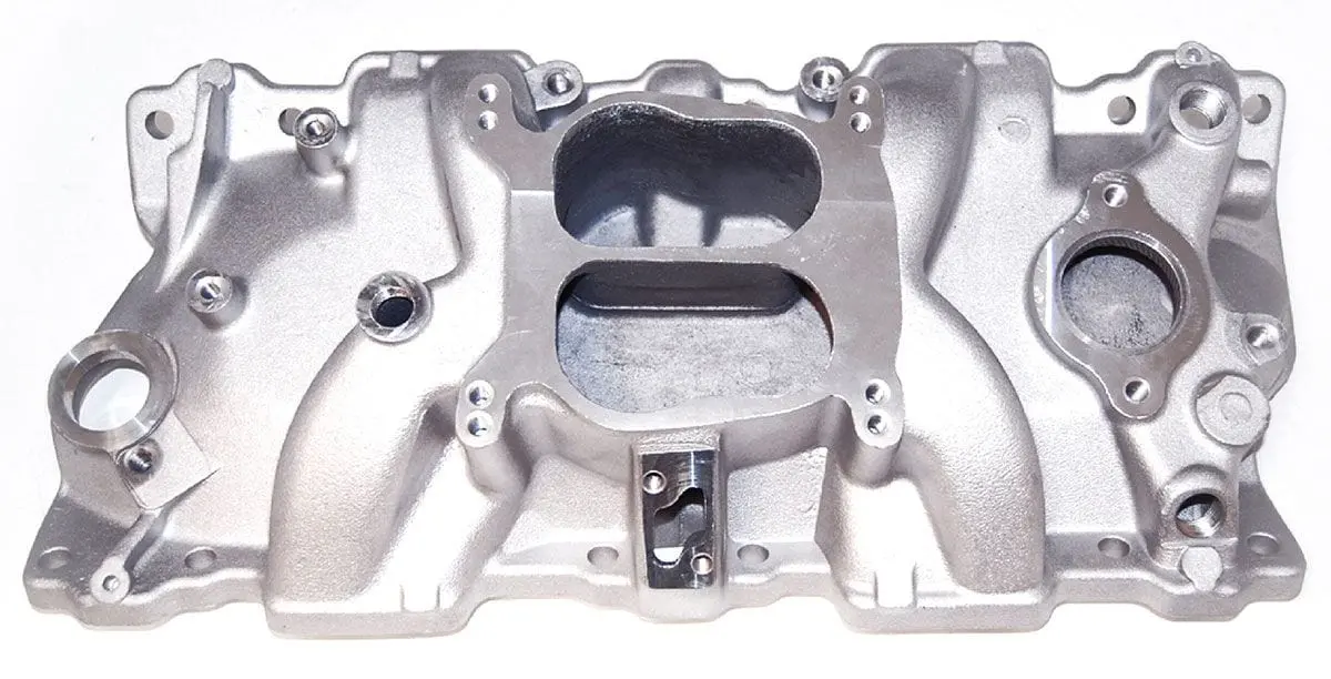 Rpm Rpcr1102 Satin-Finish Aluminum Dual-Plane Egr Intake Manifold 1