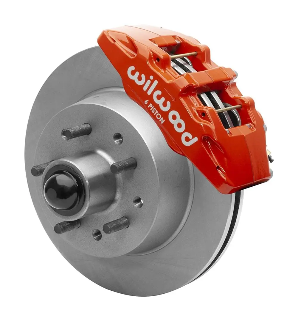 Wilwood 140-14974-R Classic Dynapro 6 Front Brake Kit – Bolt-On Upgrade 1