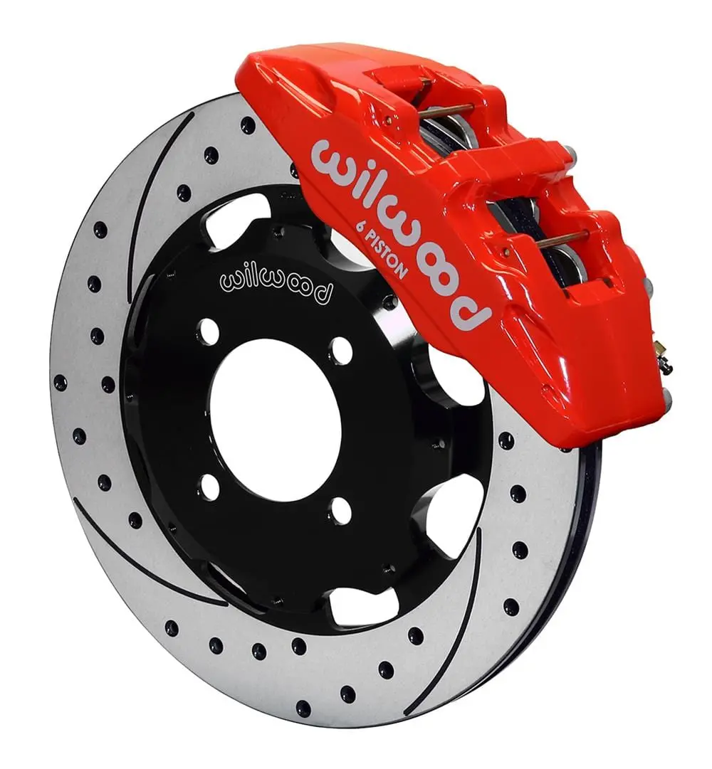 Wilwood 140-11899-Dr Forged Dynapro 6-Piston Front Brake Kit 1