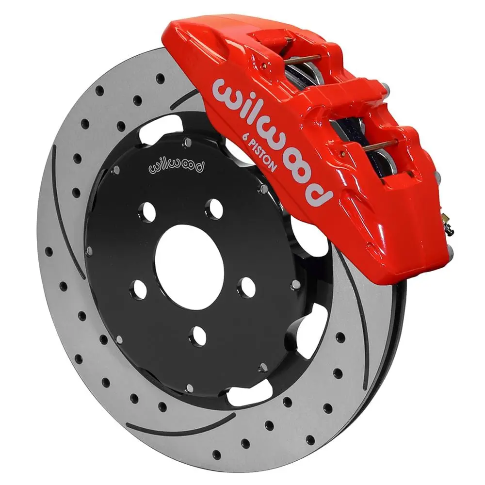 Wilwood 140-16827-Dr Forged Dynapro 6-Piston Front Big Brake Kit 1
