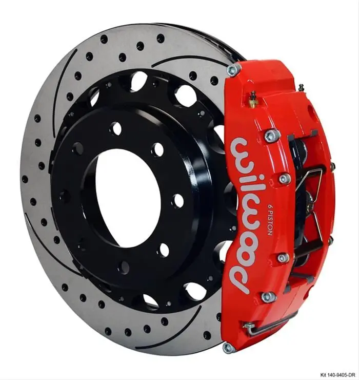 Wilwood Tc6R Heavy-Duty Rear Big Brake Kit For Trucks (140-9406-Dr) 1